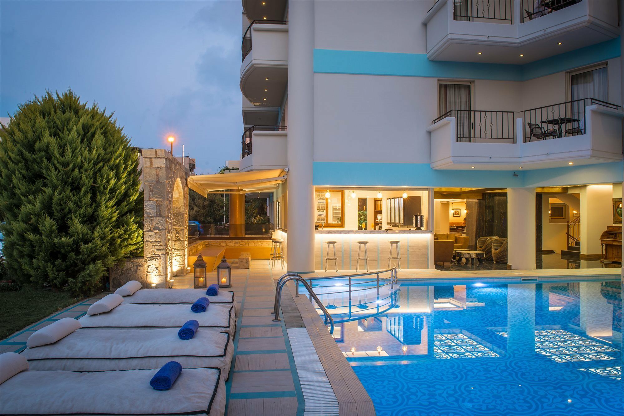 Anesis Blue Boutique Hotel Limenas Chersonisou Exterior foto